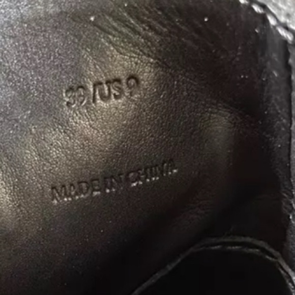 Rag & Bone Ashford Moto Boots Black Size 9 - Picture 10 of 10